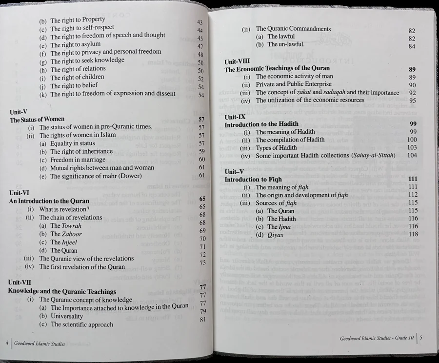 Islamic Studies for Class 10 image